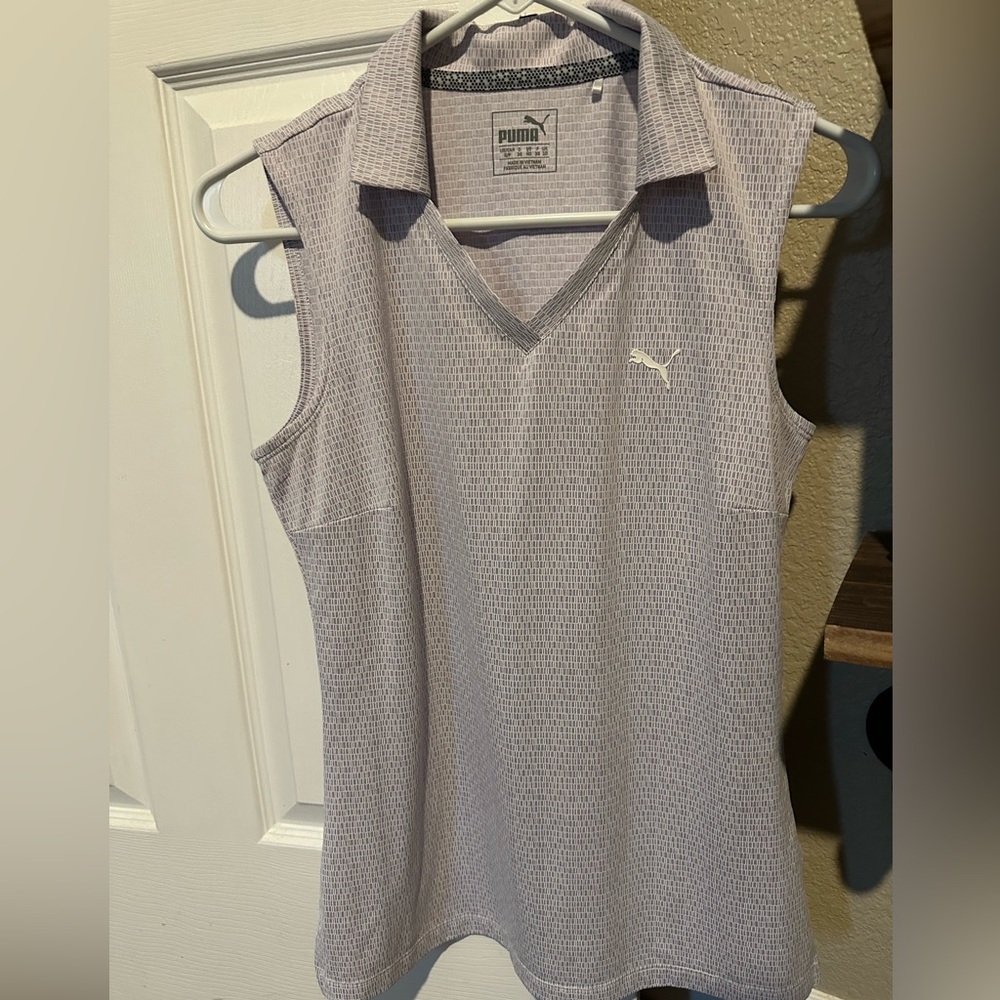 Puma women’s sleeveless golf shirt